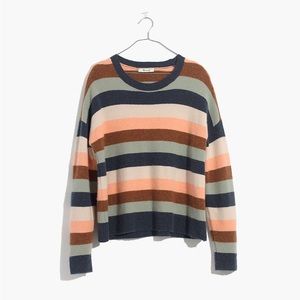 Madewell Pullover Sweater Elmwood Stripe
